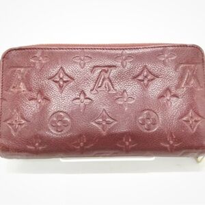 Louis Vuitton LV Long Wallet Bordeaux Monogram Empreinte